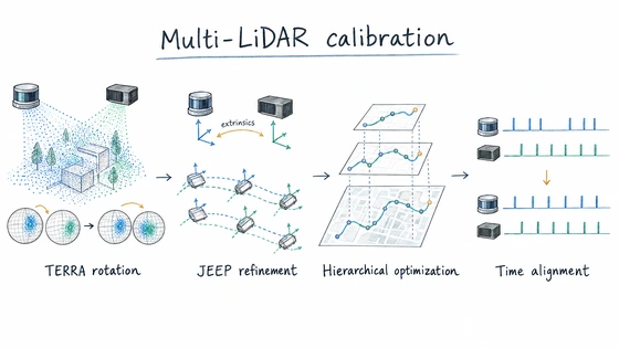 Hand-drawn LiDAR calibration research overview